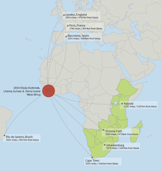 Ebola Map